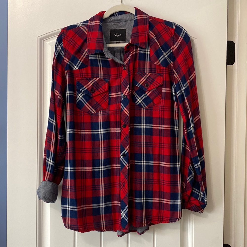 Rails soft flannel large